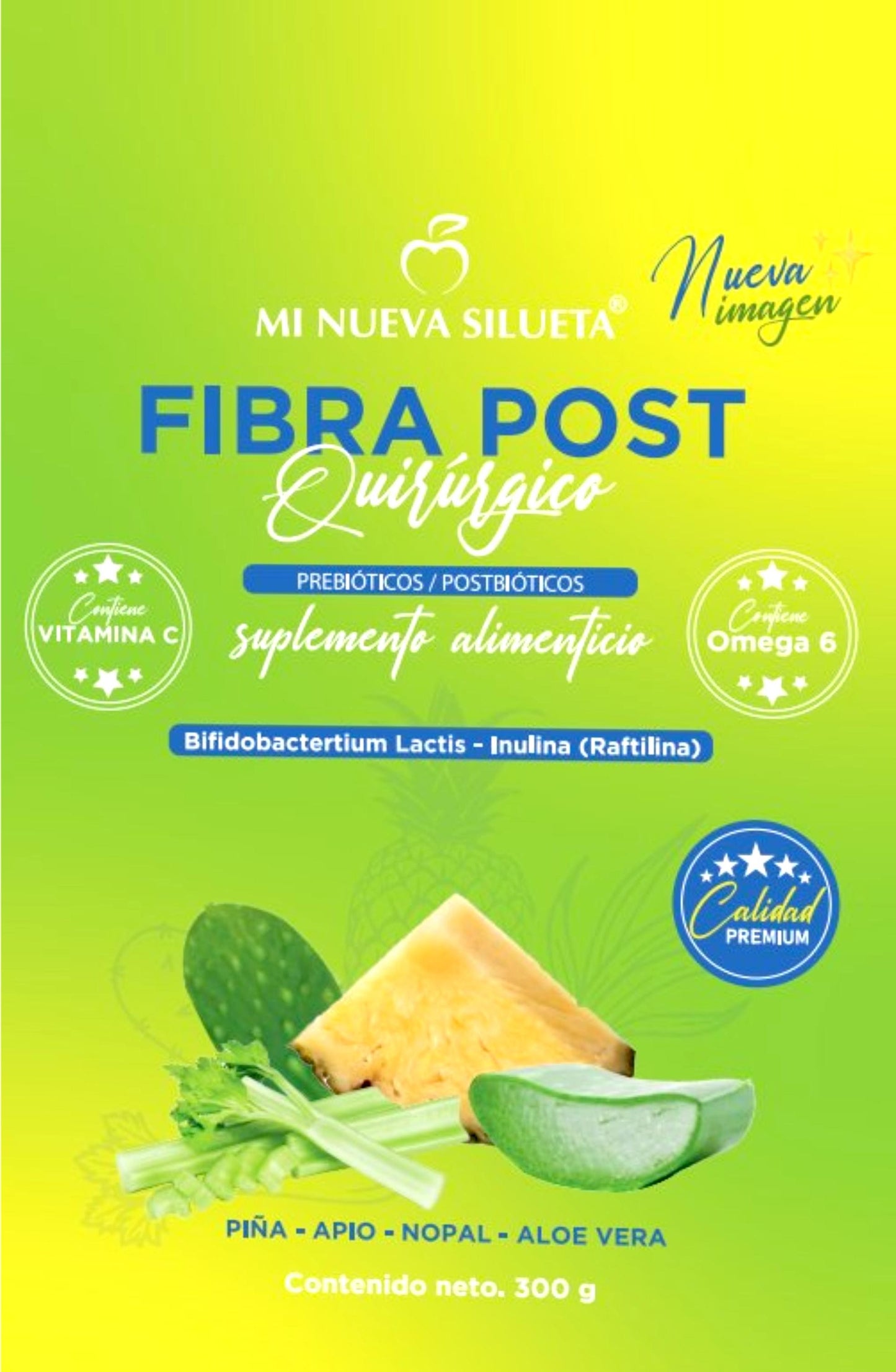 Fiber + Postbiotics + Prebiotics